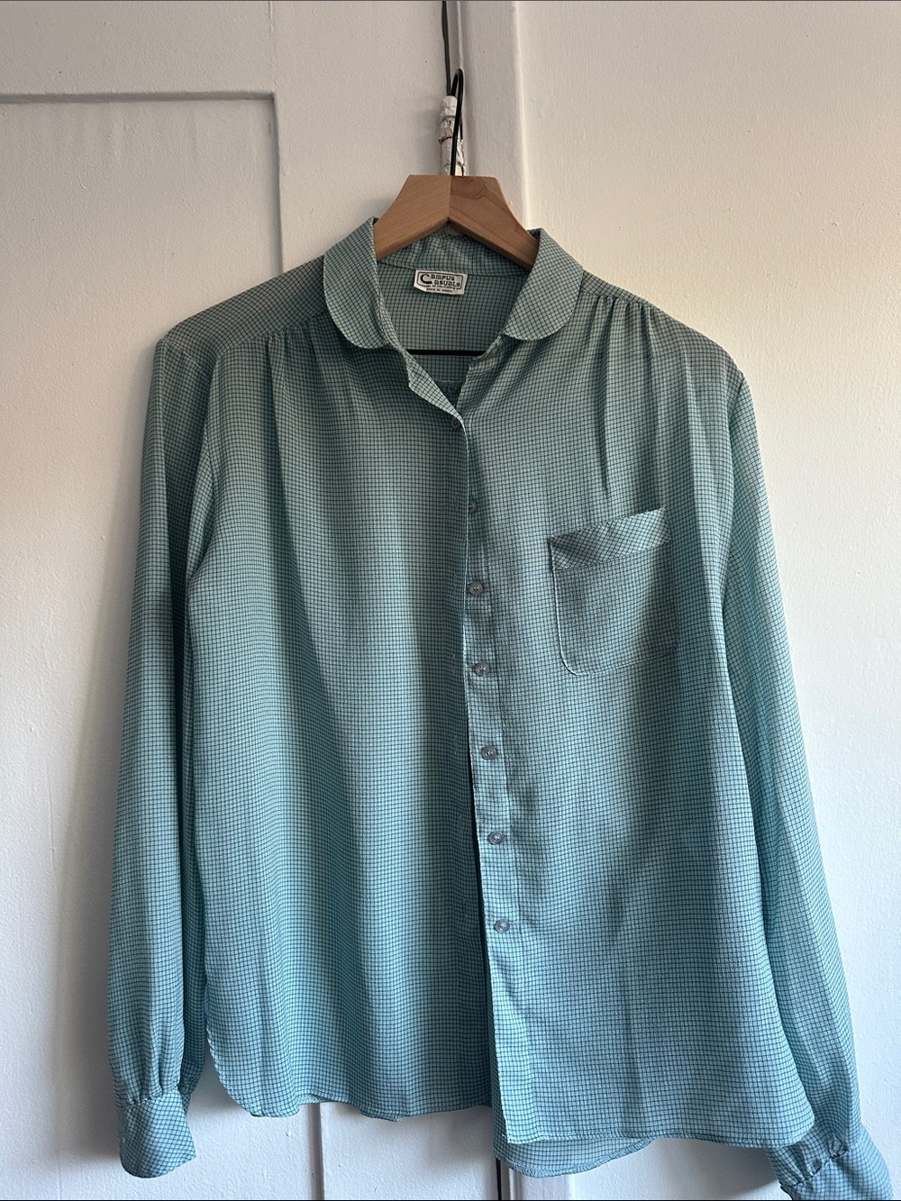 CAMPUS CASUALS Vintage Peter Pan Collar Top